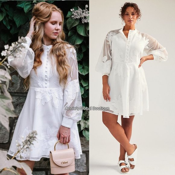 Anthropologie Dresses & Skirts - RARE NWT ANTHROPOLOGIE Sabine Embroidered Mini Dress. Size 1X